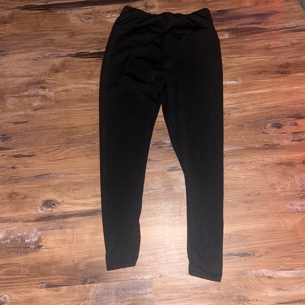 cross back leggings, black, shein, size medium